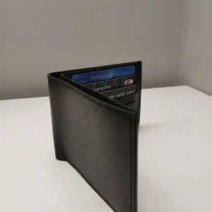 Plain Biofold Wallet Black